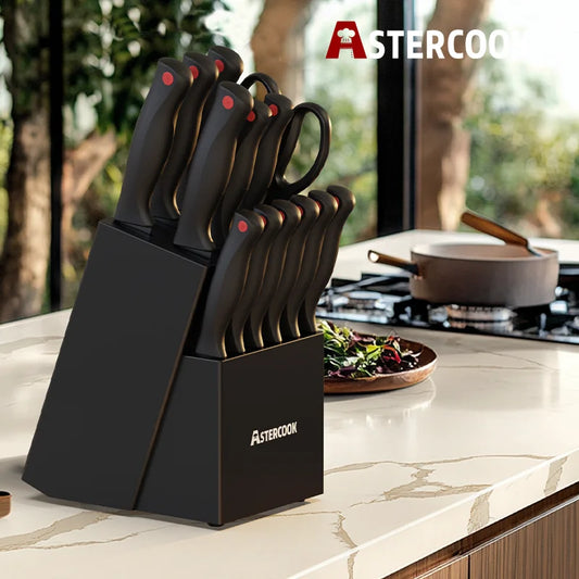15PCS/ Astercook Knife Set