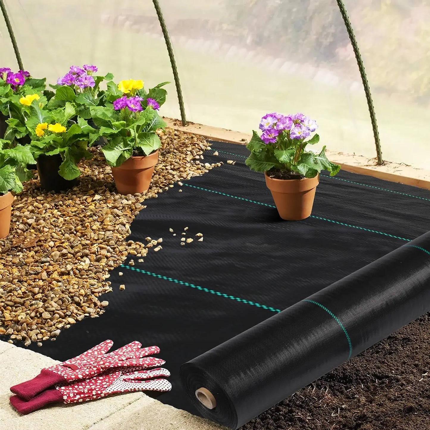 Weed Barrier Landscape Fabric