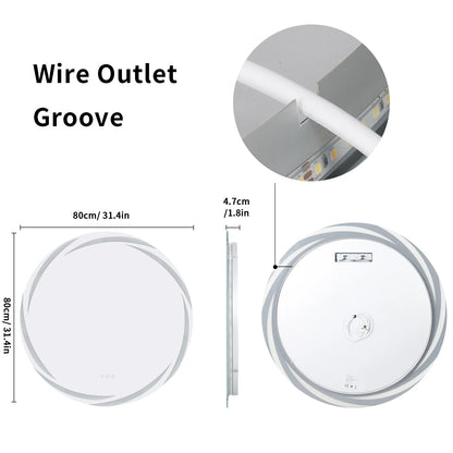 Anti-fog LED Bathroom Mirror