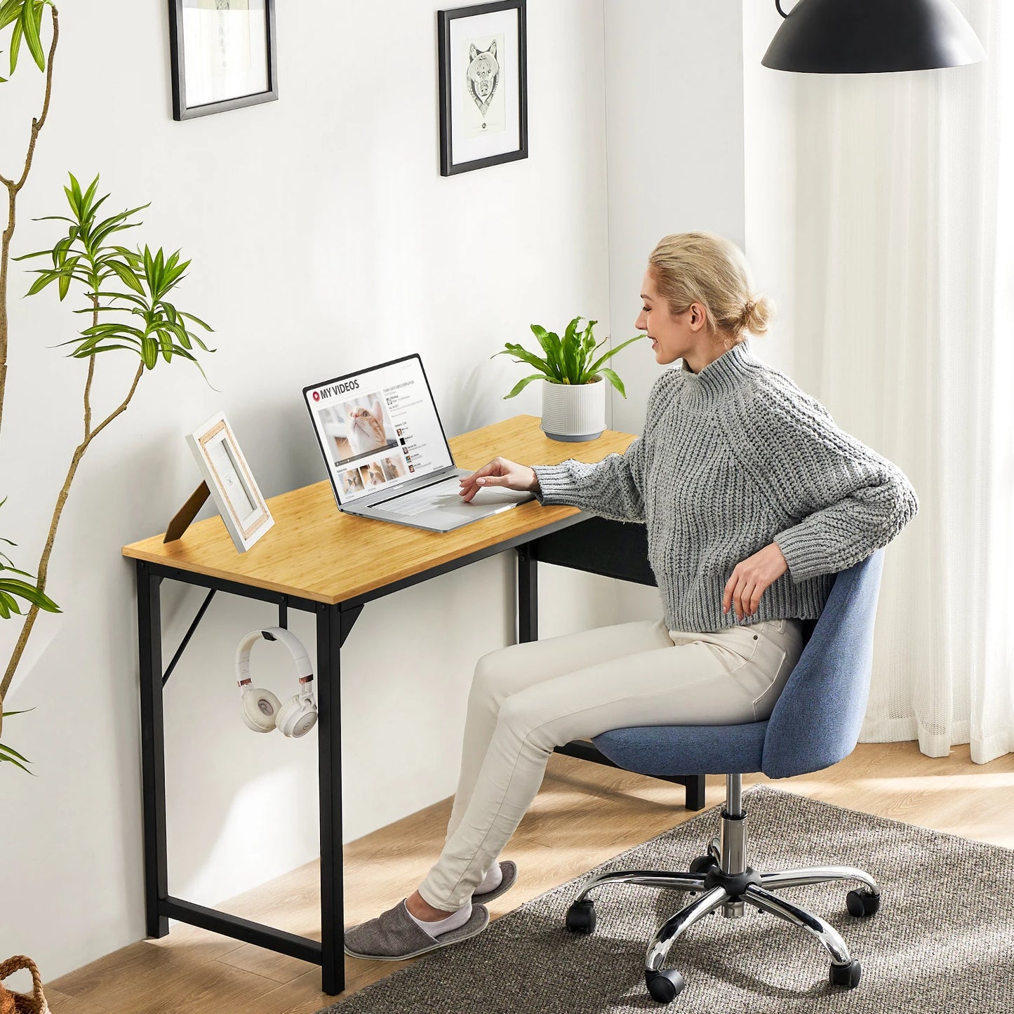 Study Office Gaming Table Modern Simple