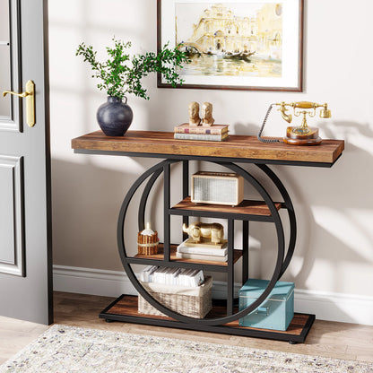 Console Table, 4-Tier Entryway