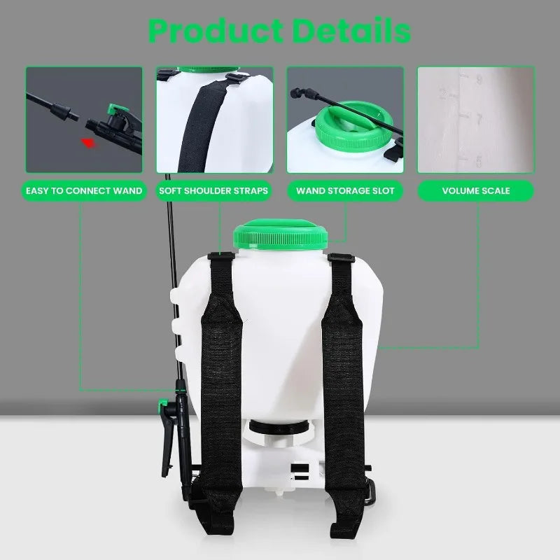 4-Gallon Backpack Sprayer