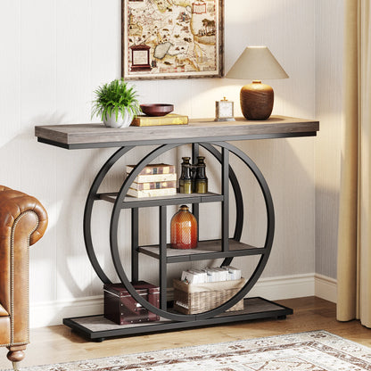 Console Table, 4-Tier Entryway