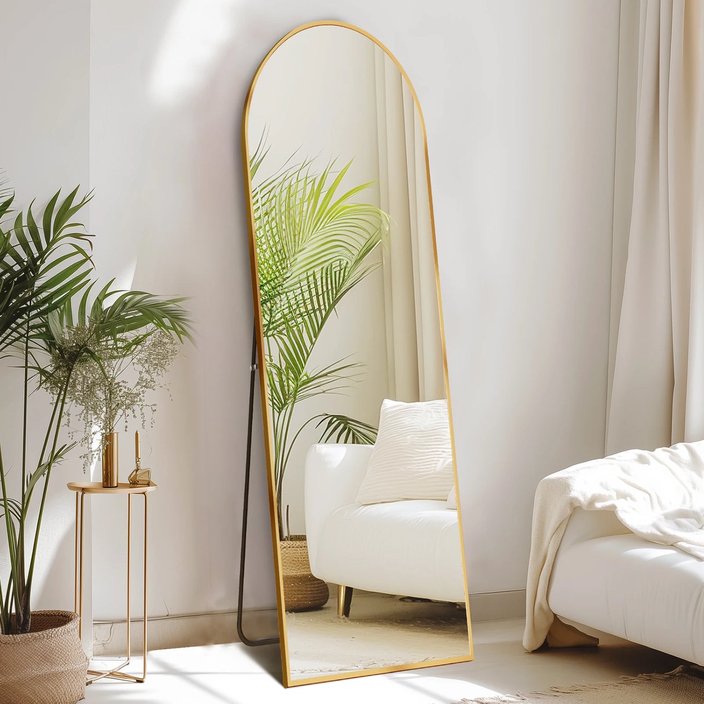 JHK-Full Length Arched Right Angle Mirror