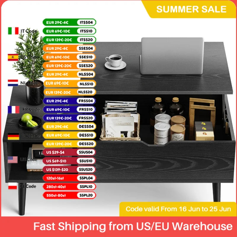 Lift Top Coffee Tables