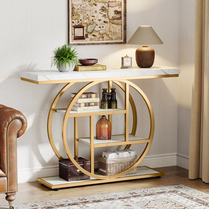 Console Table, 4-Tier Entryway