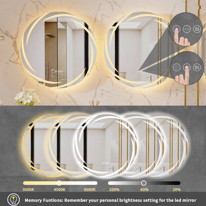 Anti-fog LED Bathroom Mirror