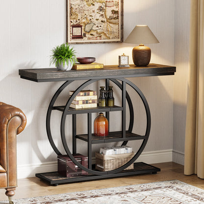 Console Table, 4-Tier Entryway