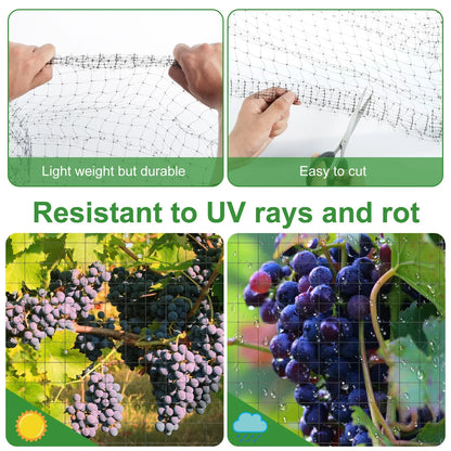 Reusable Protective Garden Netting Extra Strong Woven