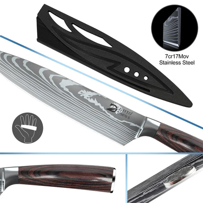 Damascus Stainless Steel Chef Knife