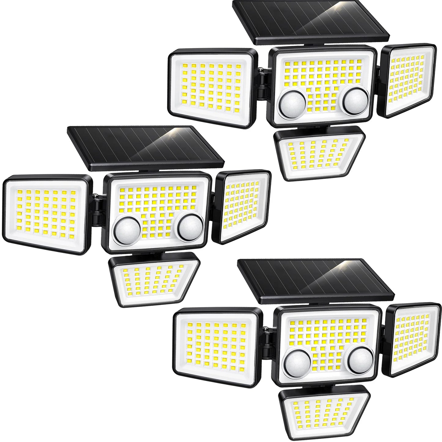 Solar Outdoor Lights - 3000LM 188 LED Motion Sensor Lights