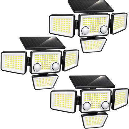 Solar Outdoor Lights - 3000LM 188 LED Motion Sensor Lights