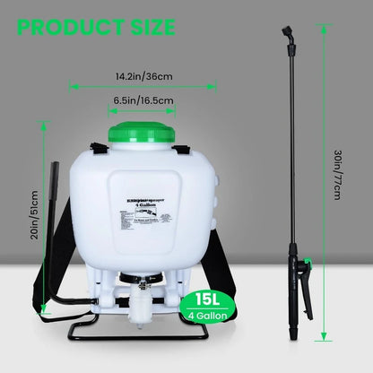 4-Gallon Backpack Sprayer
